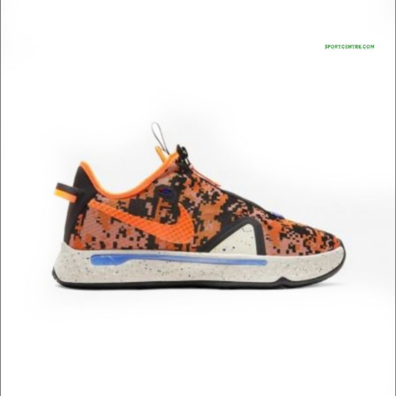 SEPATU RUNNING ( OLAHRAGA ) PRIA WANITA | RETAIL SPORT SHOES NIKE | NIKE PG 4 "TOTAL ORANGE CAMO"