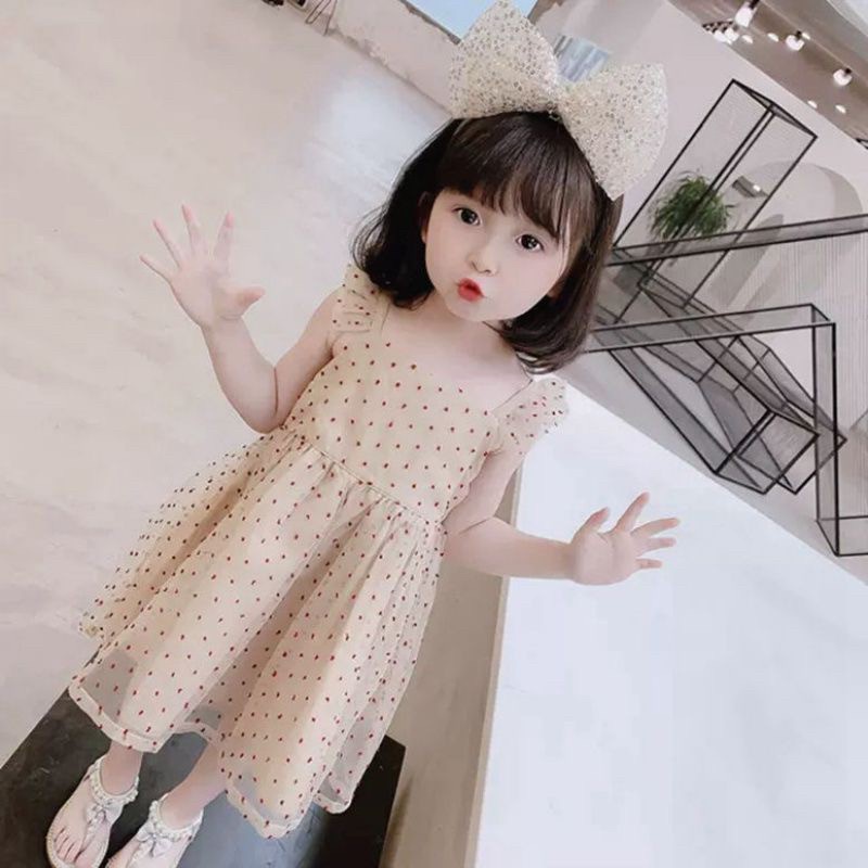 1-4thn | DRESS ANAK KOREA PESTA ELEGAN FORMAL PEREMPUAN CYDK CA