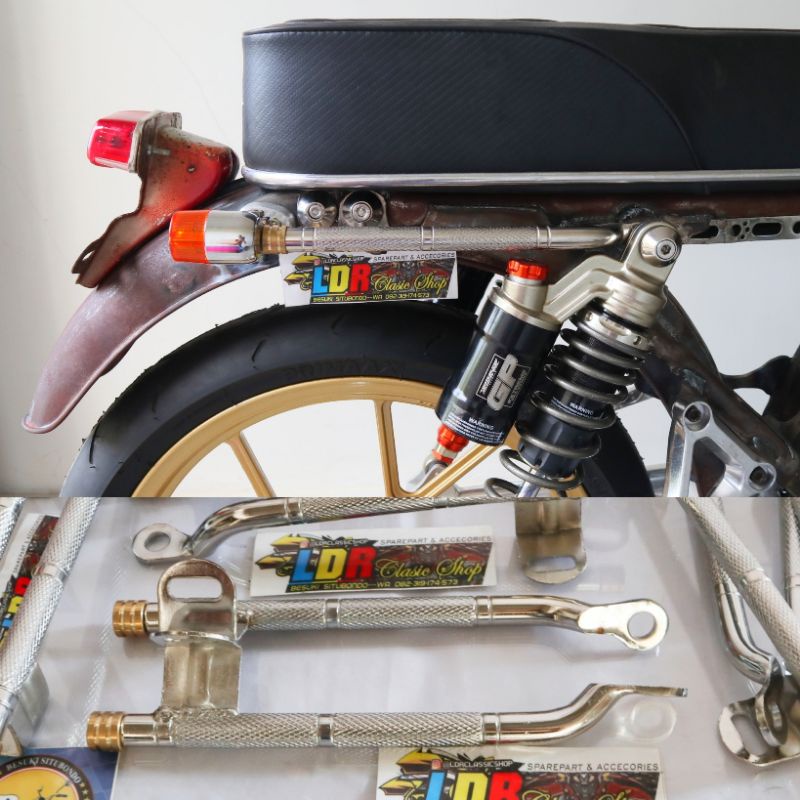 Begel Panjang Full Bahan Besi Ring Kuningan Asli