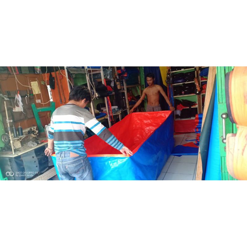 kolam terpal 4x6x05 type A12 korea