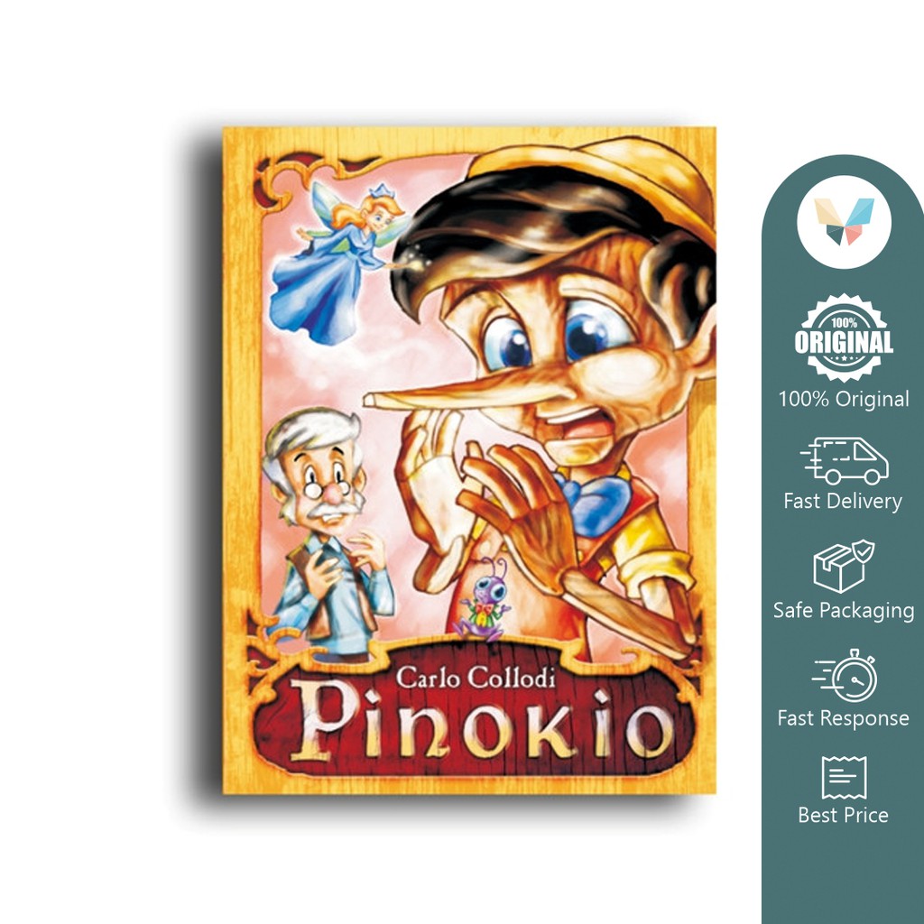 Jual Buku Pinokio Carlo Collodi Original Shopee Indonesia