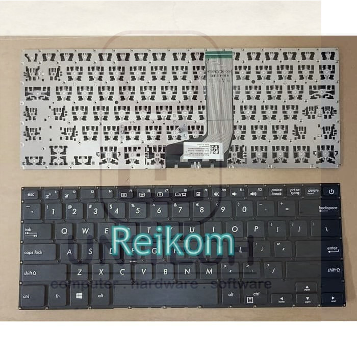 Keyboard Asus Vivobook 14 A411 A411Q A411QA A411U A411UA A411UF Black
