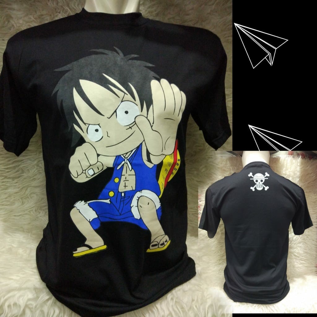 Baju anime - Kaos Anime One Piece Lengan pendek 03