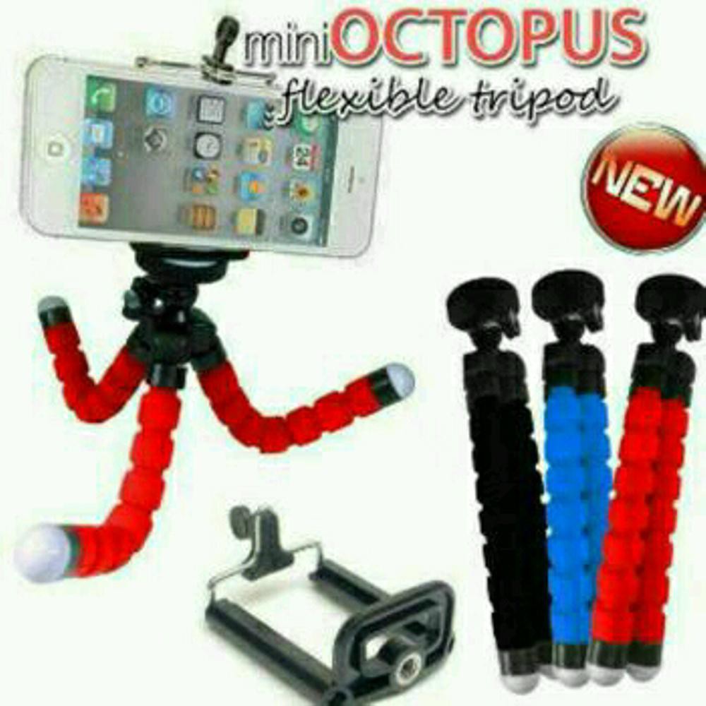Octopus Spider Flexible Tripod Mini Plus Holder U Smartphone for Asus Lenovo Samsung Xiaomi Oppo No