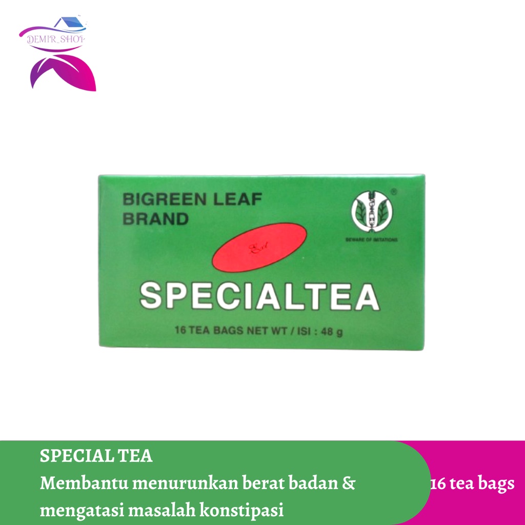 Special Tea Extra Strong 16 Tea Bags / Teh Herbal / Pelangsing