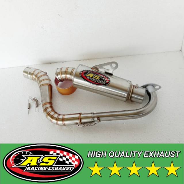 Knalpot Mio sporty Mio j Mio M3 Mio soul GT knalpot racing Mio AS RACING EXHAUST original