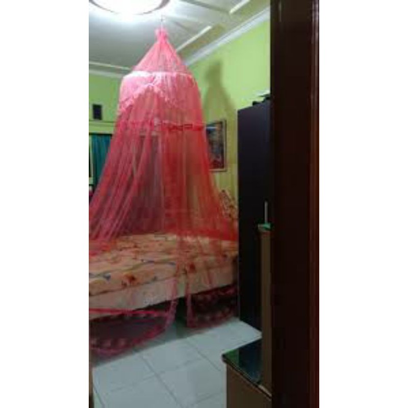 KELAMBU GANTUNG BRUKAT JUMBO JODHA +HULAHOOP TERLARIS