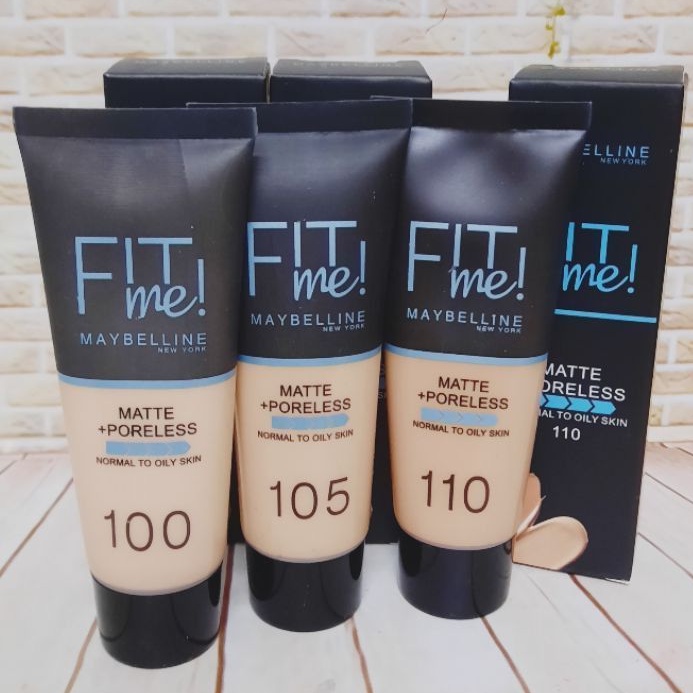 Foundatiaon Maybelline Fit Me Matte Poreless