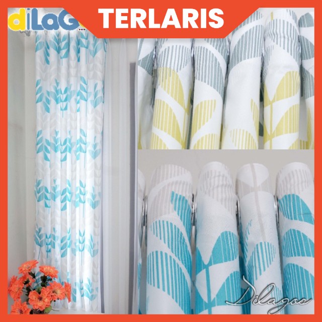 Gorden Minimalis Smokring Katun Gorden Blazer Gorden Jendela-Pintu Terlaris &amp; Termurah GARANSI 100%!