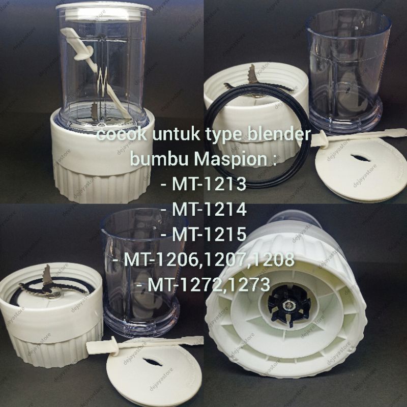 Wetmill Chopper blender Maspion gelas bumbu basah blender Maspion