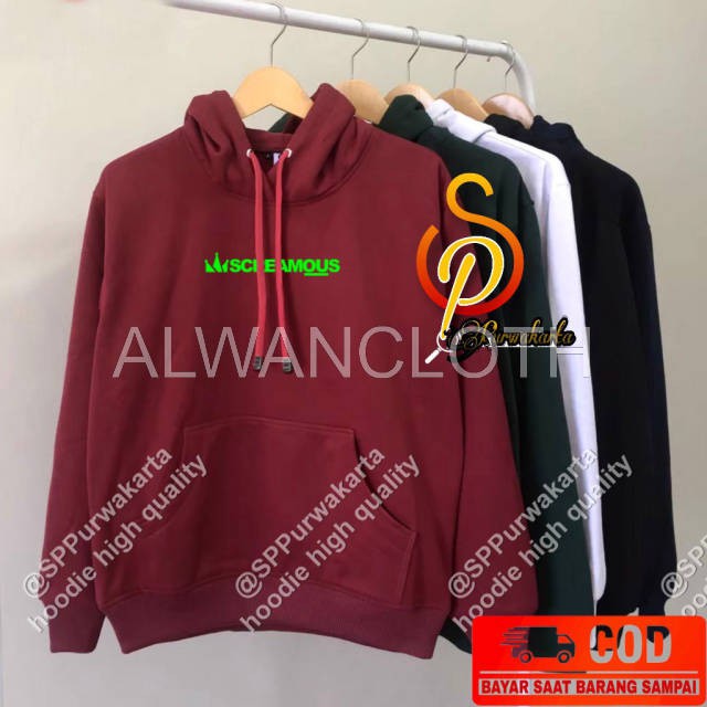 Hoodie SCREAMOUS Hijau Stabilo New V.10 - JAKET PRIA - HOODIE TEBAL UNISEX - SWEATER SCRMS