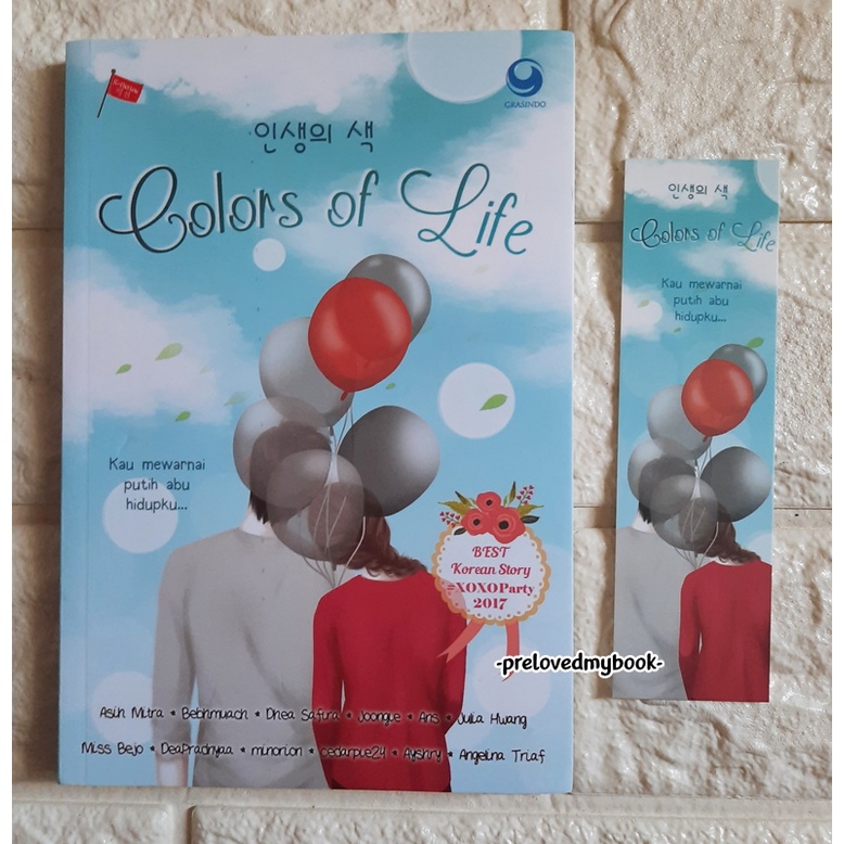 [KOLPRI] SALE ORIGINAL Buku Novel Buku Bekas, Buku Preloved, Novel Bekas, Novel Preloved-COLORS OF LIFE