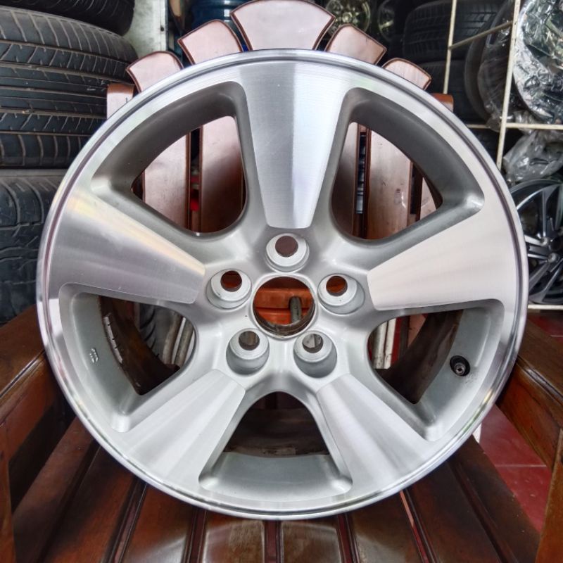 velg mobil Toyota Wish CBU R15, Lubang/PCD 5/100 original