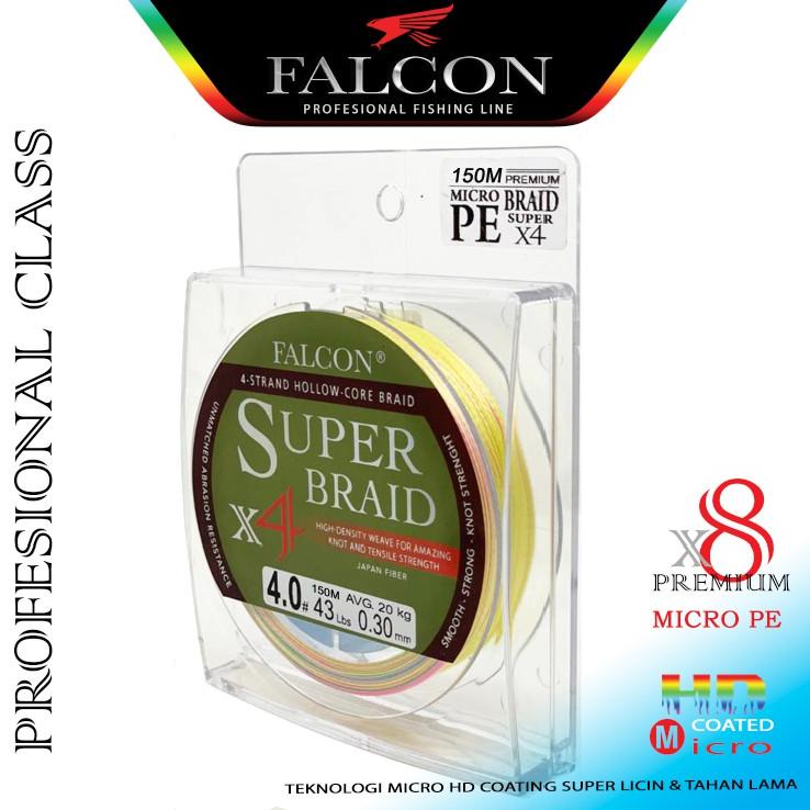 Senar Pe X4 Falcon Super Braid 150M