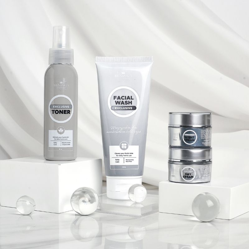 Bening's Paket Exclusive Skincare Dr. Oky Pratama | Benings Clinic | Bening