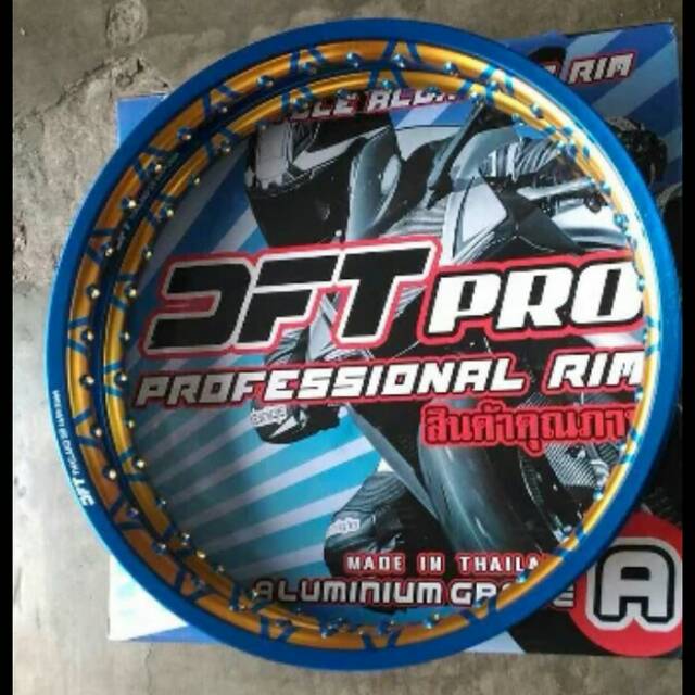 Velg dft v line ring 17 L 140 plus jari2 two tone