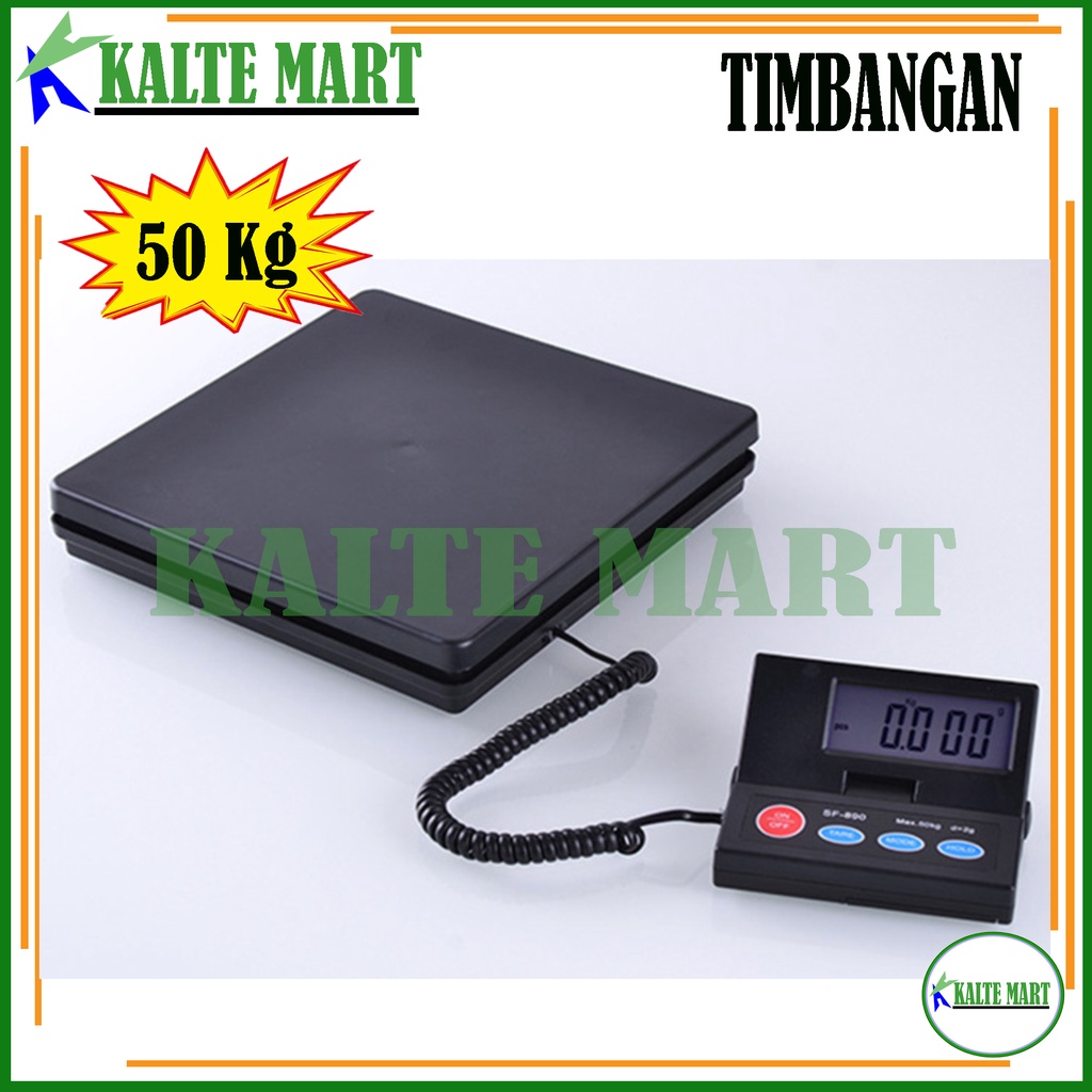 Timbangan Digital 50kg 1gram Timbangan Laundry Timbangan Buah dan Sayuran Timbangan Counter Timbangan Barang Paket