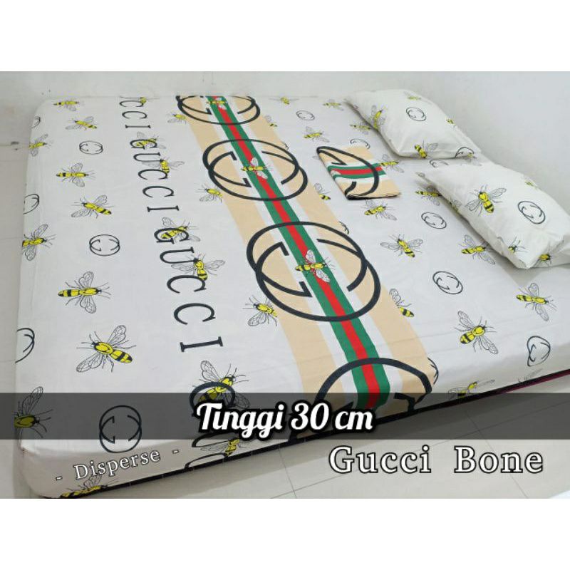 Samarinda_barokah | SPREI TINGGI 30CM seprei MOTIF DAN POLOS 30 CM