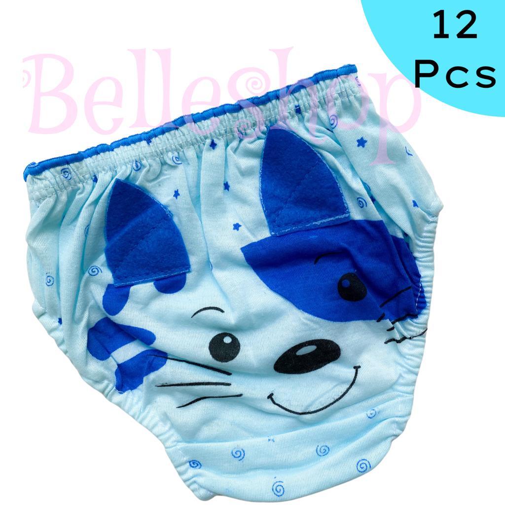 12 PCS CELANA DALAM ANAK PEREMPUAN  MOTIF BONBON MURAH