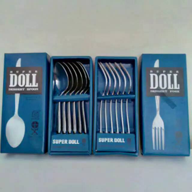 Sendok makan super doll #per lusin = 2 box