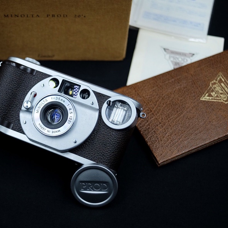 kamera analog 35mm MINOLTA PROD 20’s limited edition mint condition full set normal mulus bonus bate