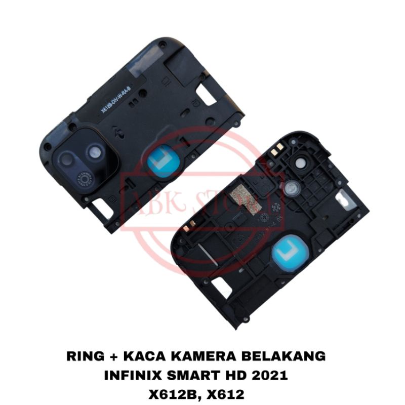 RING + LENSA CAMERA / KACA KAMERA BELAKANG INFINIX SMART HD 2021 ORIGINAL