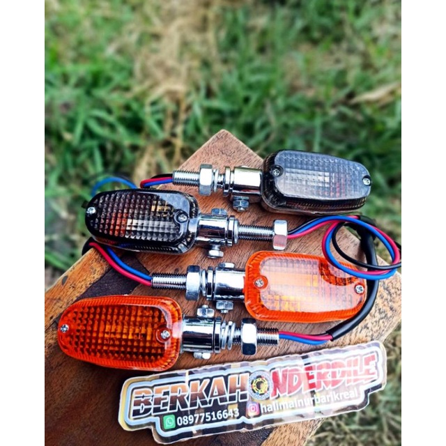 Lampu sein s90 oval import