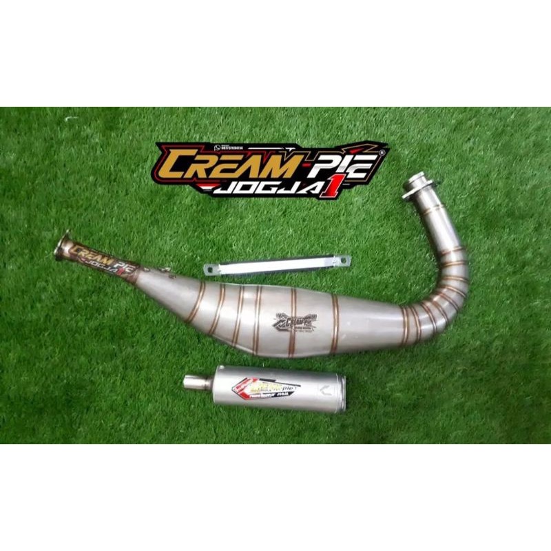 Knalpot Creampie Jogja Original Rx King Kolong Stainlees Almu Original Racing Jogja