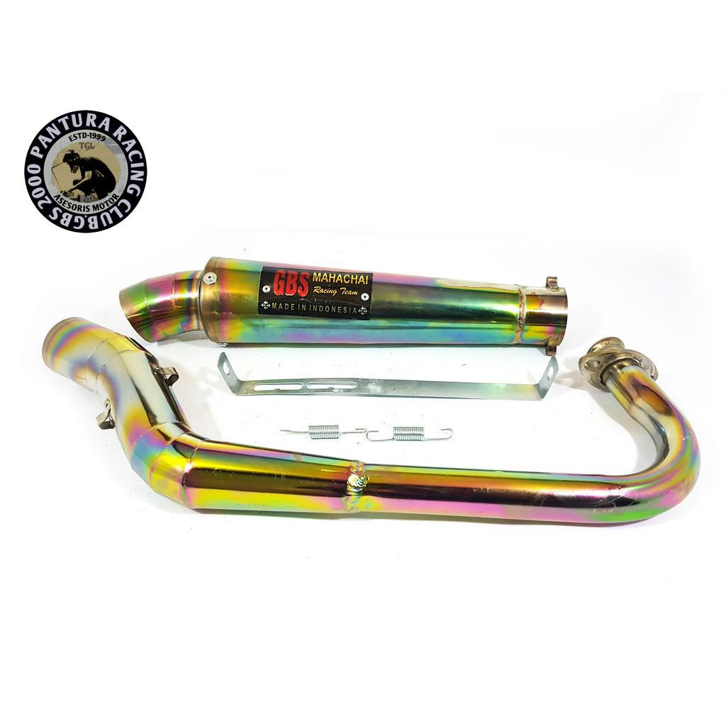 KNALPOT GBS MAHACHAI Beat Beat FI Beat Karbu Racing FULL BUNGLON