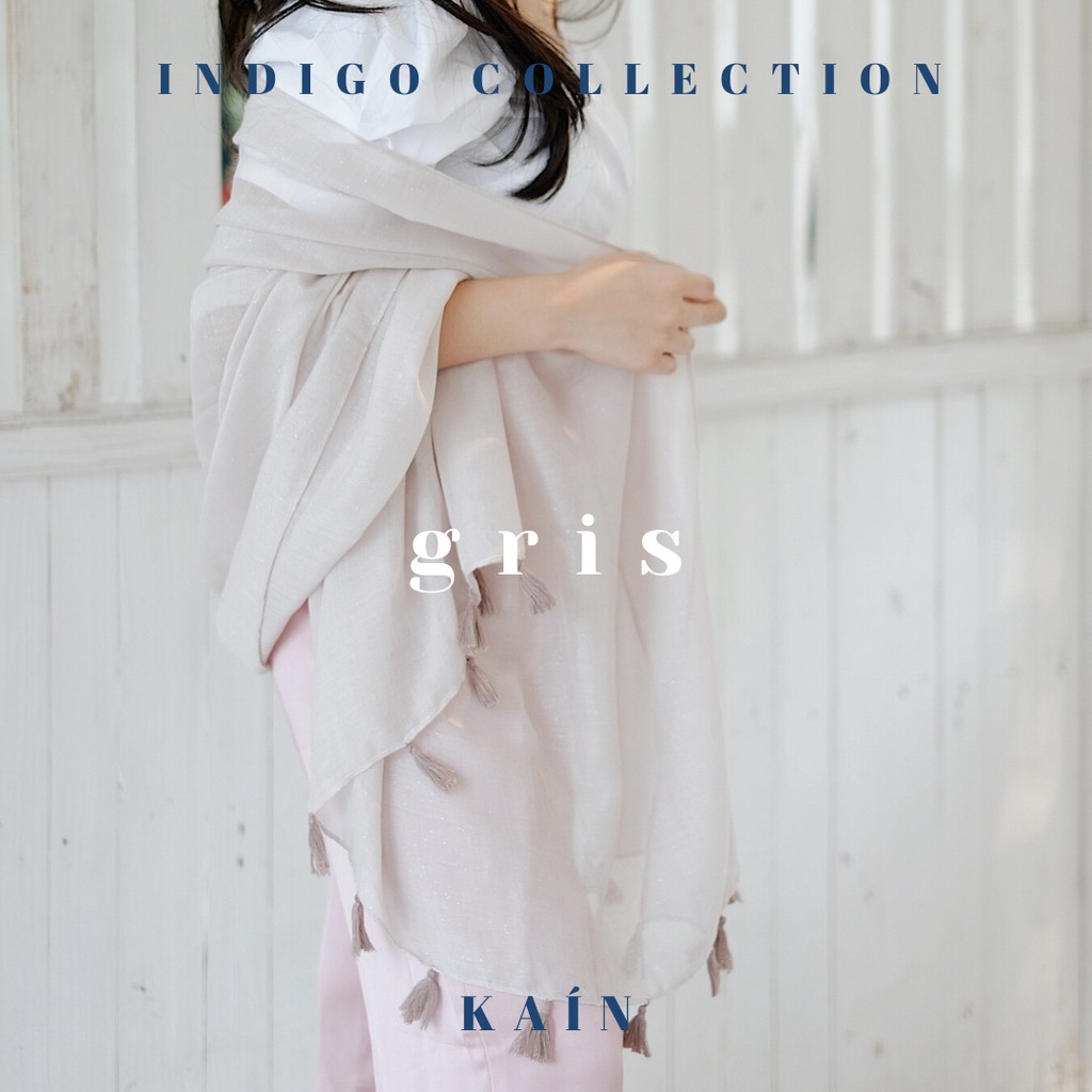 SHOPKAIN Gris Shawl - Indigo Collection