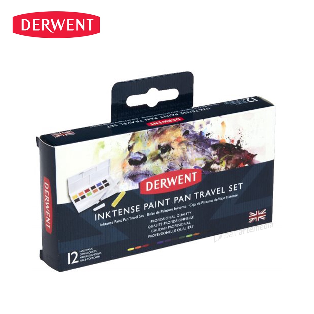 

Derwent Inktense Paint Pan Travel Set