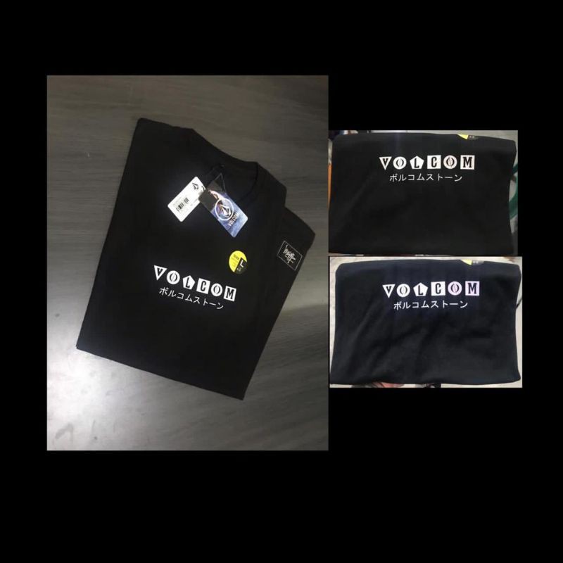VOLCOM jepang kaos pria photopia lengan pendek Distro