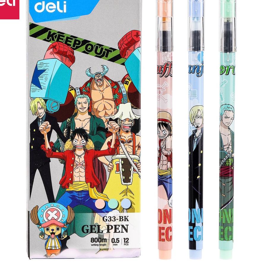 

Terlaku ★ Deli One Piece School Gel Pen / Pulpen Gel 0.5 mm One Piece Tinta Hitam 12 pcs Dapat Menulis Hingga 800 Meter Penulisan Halus dan Lancar CG33-BK***