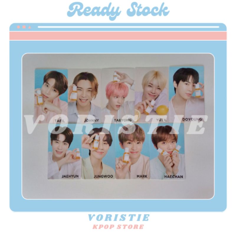 (PHOTOCARD SIGN OFFICIAL) NCT 127 X NATURE REPUBLIC
