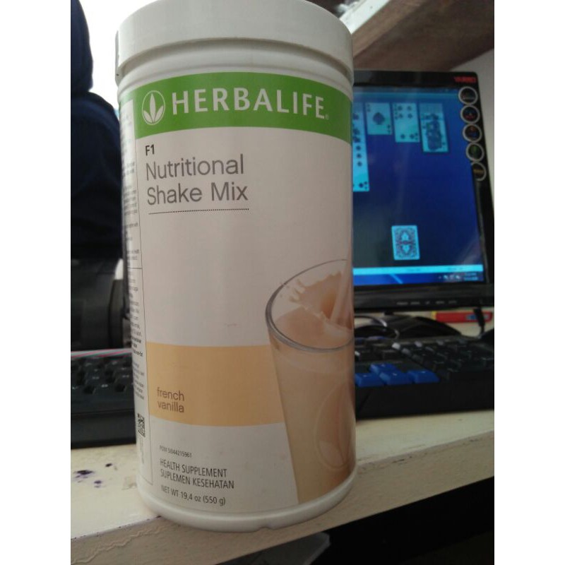 jual rugi : herbalife nutritional shake mix rasa french vanilla