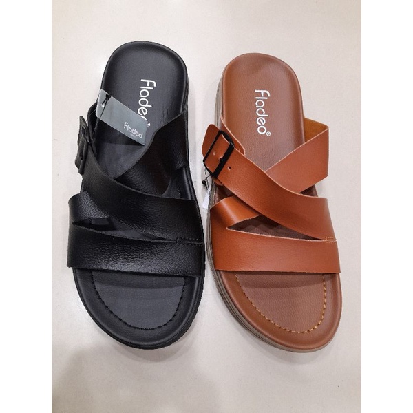 sandal slide pria fladeo
