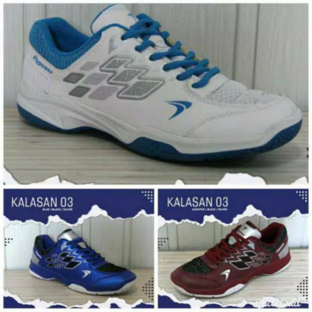  SEPATU BADMINTON FLYPOWER KALASAN 03  BULUTANGKIS  Shopee 