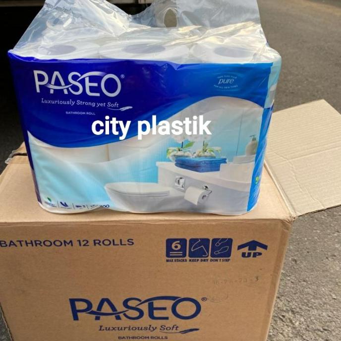 TISSUE PASEO ROLL TOILET 12 ROLL