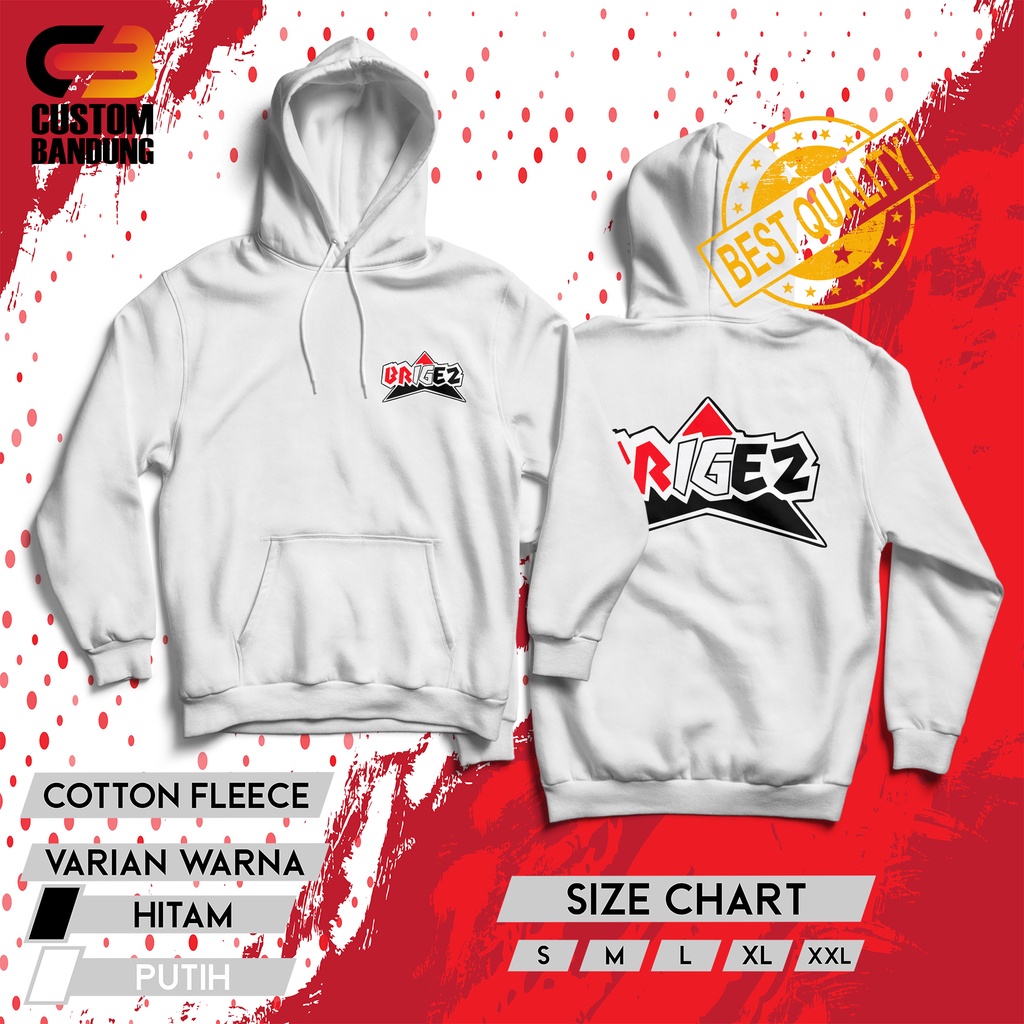 HOODIE BRIGEZ 2 INDONESIA/ BAJU HOODIE CLUB MOTOR/ HOODIE DISTRO/ HOODIE KOMUNITAS/ HOODIE CUSTOM/ KATUN LEMBUT NYAMAN DIPAKAI/ HOODIE KEREN/ HOODIE ORIGINAL