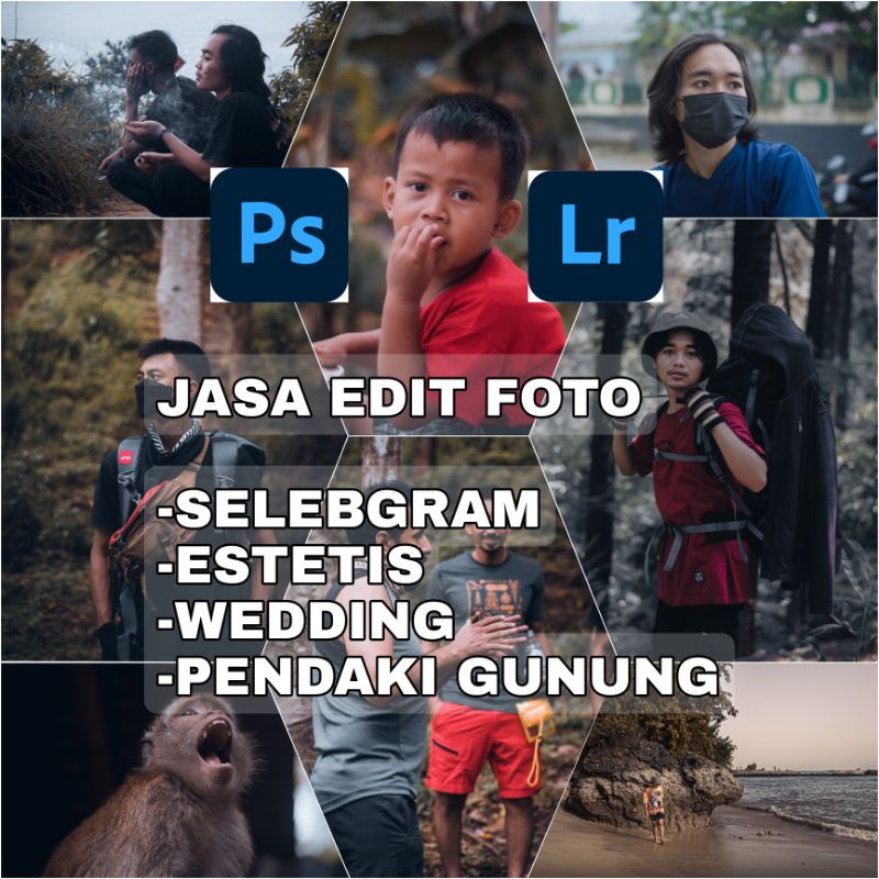 Jasa Edit Foto Lightroom Wedding, Selebgram