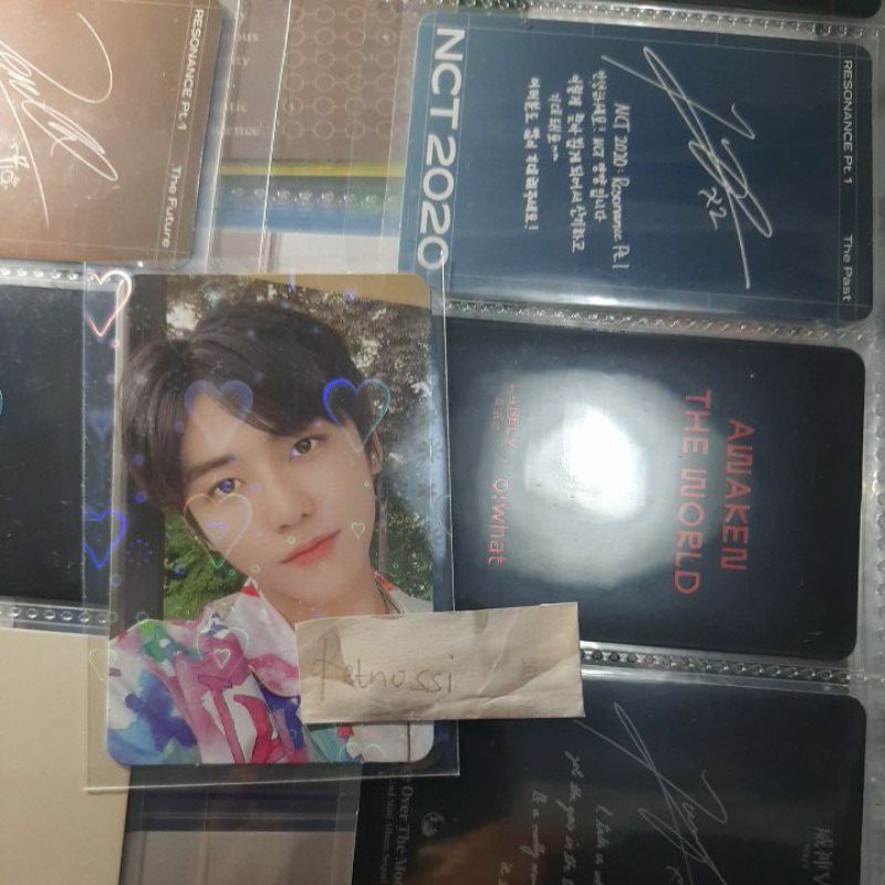 Photocard/PC Jaemin Epoxy NCT Dream Set