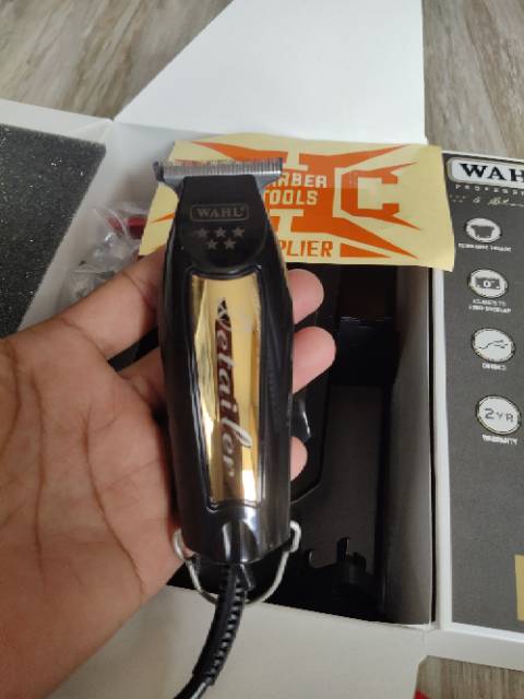 WAHL DETAILER TWIDE CORDED BLACK ORIGINAL NEW LIMITED EDITION HAIR TRIMMER MESIN PENCUKUR RAMBUT