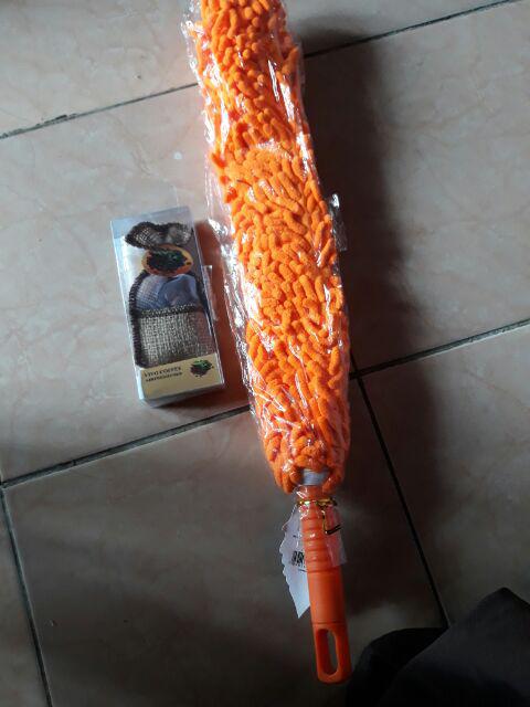 Kemoceng Microfiber Pembersih Mobil Bisa Ditekuk Aneka Warna