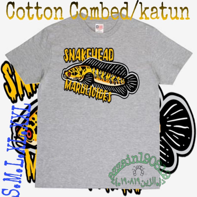 kaos anak channa maru/snakehead/andrao/stewarti/limbata/auranti/pulchra/blue pulchra/barca/marulioid