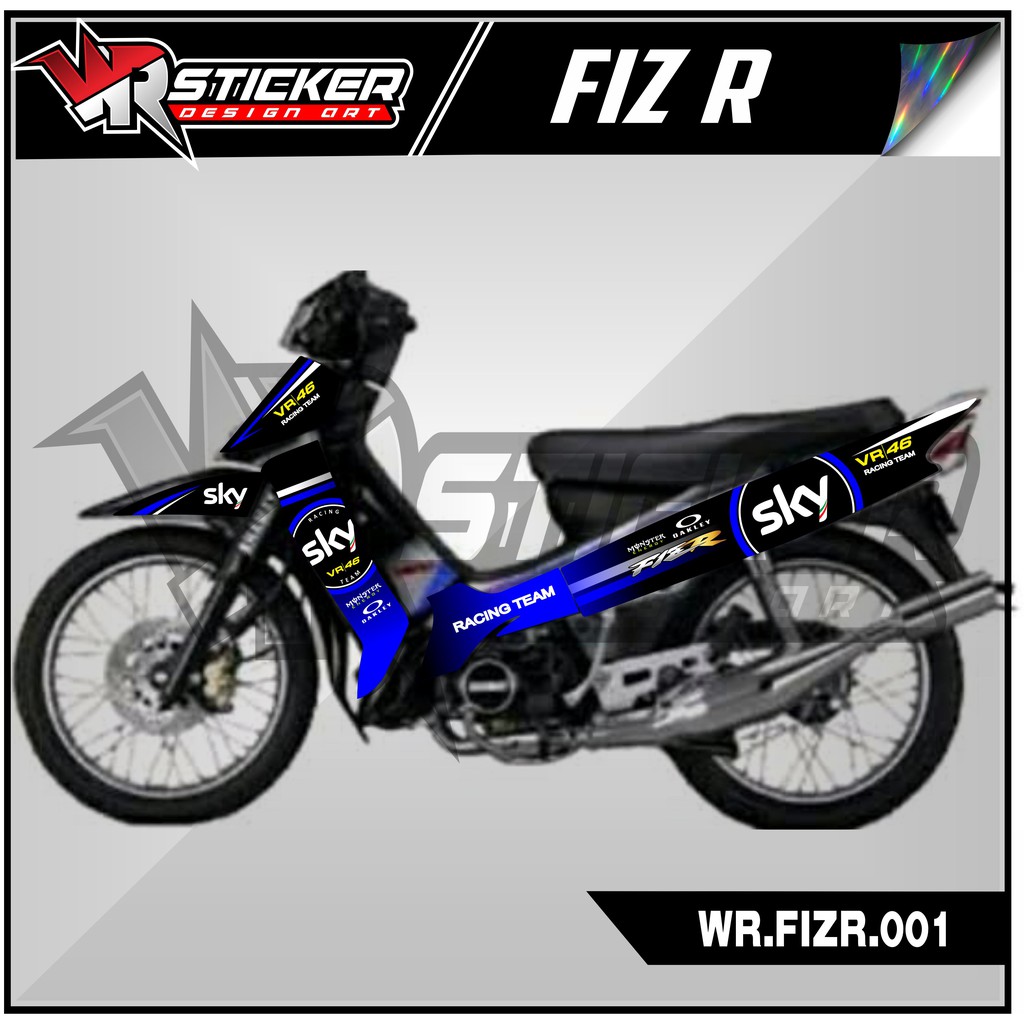 STRIPING FIZ R DESIGN TERBARU DAN TERLARIS STRIPING FIZ R STICKER FIZ R 01 Shopee Indonesia