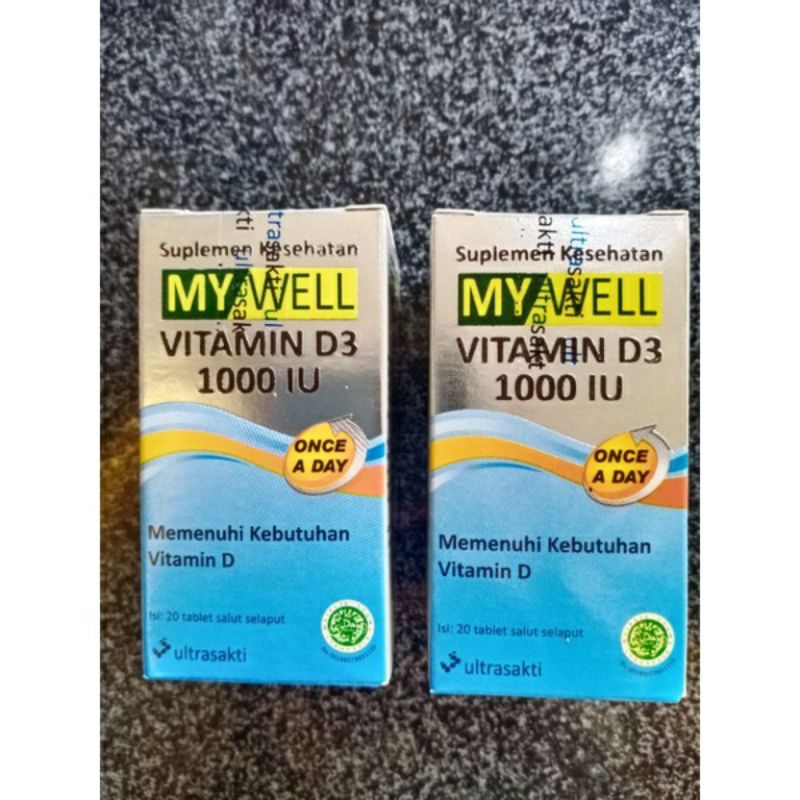 My Well Vitamin D3 1000 IU