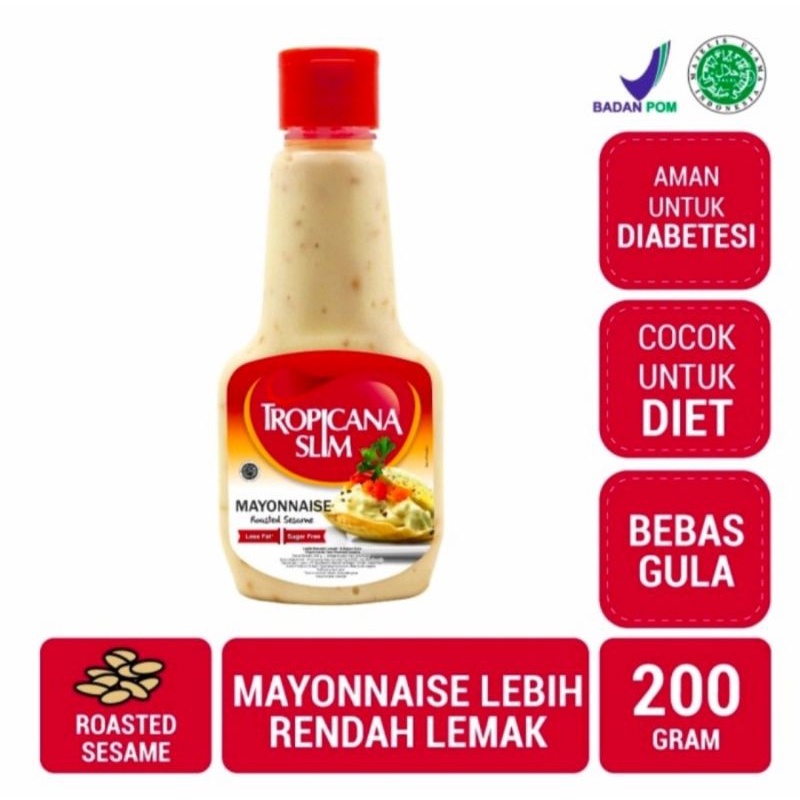 

Tropicana Slim Mayonnaise 200 gr
