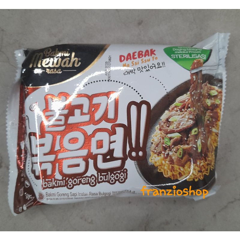 

Bakmi Mewah Goreng Bulgogi