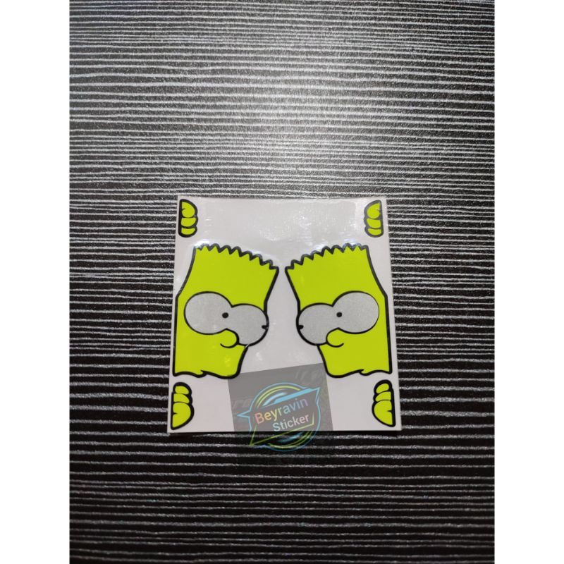 Sticker Simpson cutting