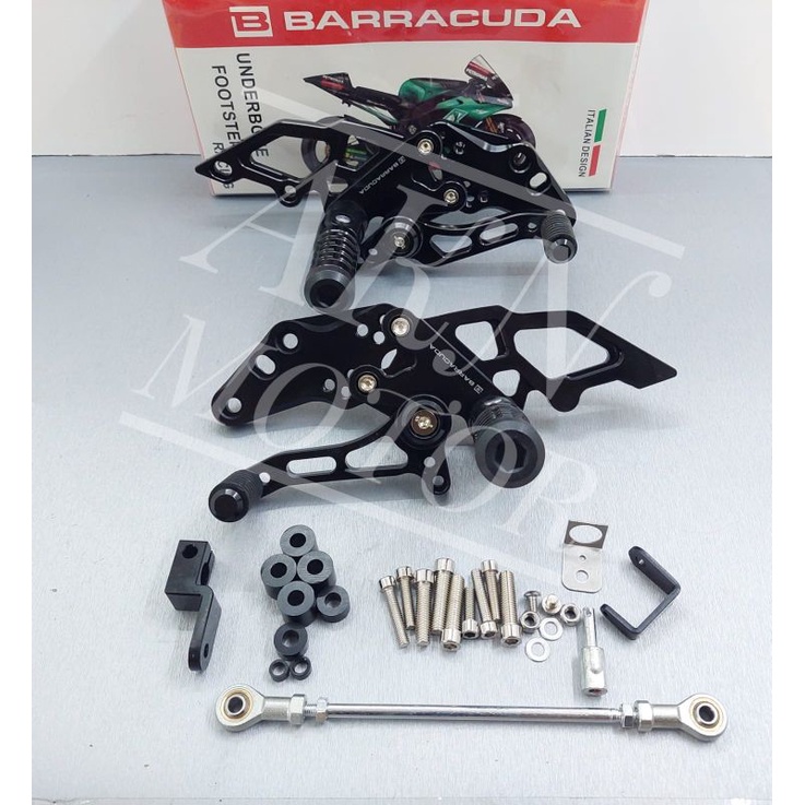 footstep underbone barracuda original Suzuki SATRIA FU OLD GSX 150 S&amp;R pnp